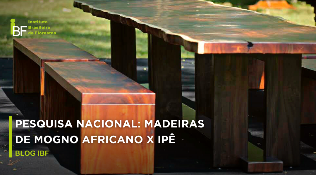 Pesquisa nacional: madeira de Mogno Africano x Ipê